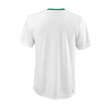 Wilson Tennis Tshirt Team II Crew grün/weiss Herren